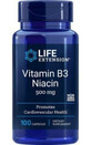 Vitamin B3 Niacin 500mg (100 Kapseln) Niacin Life Extension