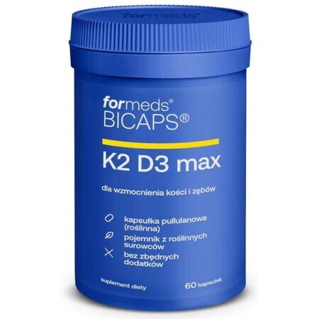 Bicaps K2 D3 Max 60 capsules Formeds