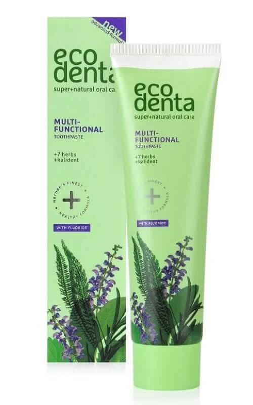 Multifunktionale Zahnpasta mit Extrakten aus 7 Kräutern und Calendula 100ml Ecodenta