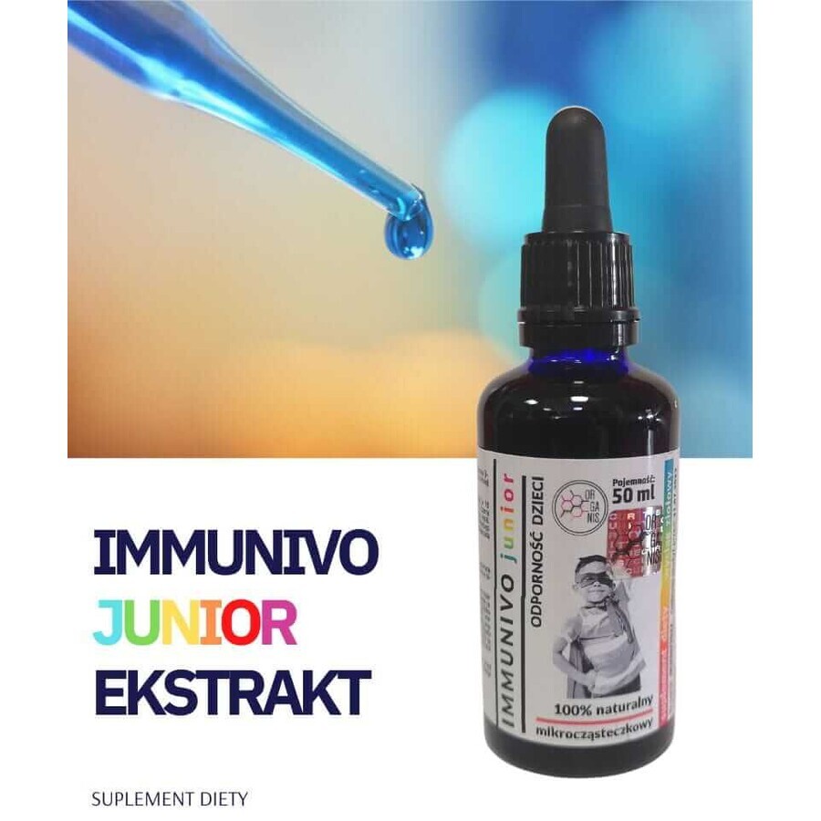 Immunivo Junior Immunitätstropfen mit erhöhter Absorption 50 ml Organis