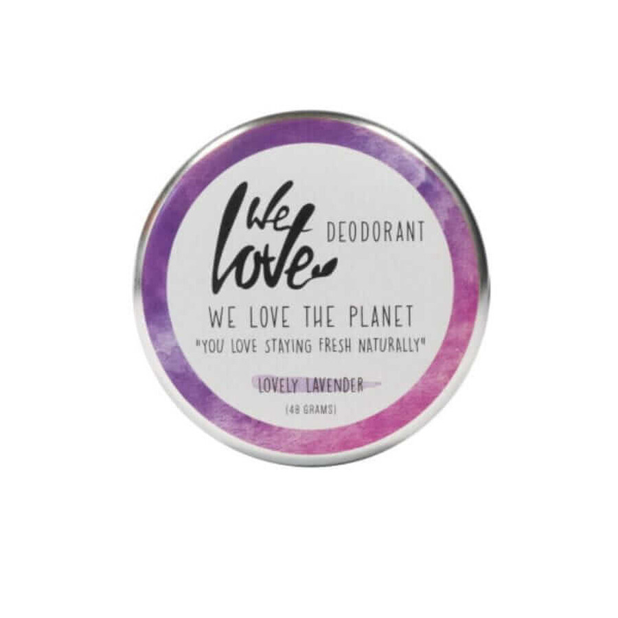 Lovely Lavender Creme Deodorant 48g, zertifiziert aluminiumfrei - We Love the Planet