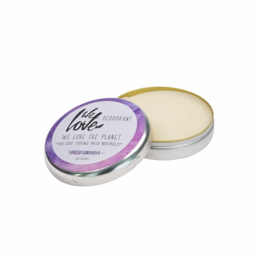 Lovely Lavender Creme Deodorant 48g, zertifiziert aluminiumfrei - We Love the Planet