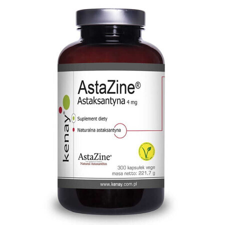 AstaZine Astaxanthin 4 mg - 300 capsule, Kenay