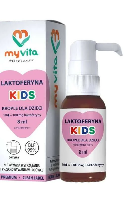 Laktoferin KIDS Tropfen, 8ml MyVita