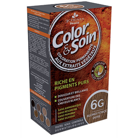 Colour & Soin Haarfarbe (dunkles Goldblond) 6G 135ml