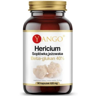 Hericium - Sophora coneflower - 40% Beta-Glucan - 90 Kapseln Yango