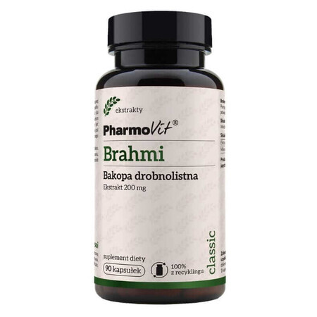 Brahmi 90 Kapseln 20:1 Extrakt Pharmovit Classic