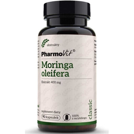 Moringa oleaginosa - extract 4:1 - 90 capsules Pharmovit Classic