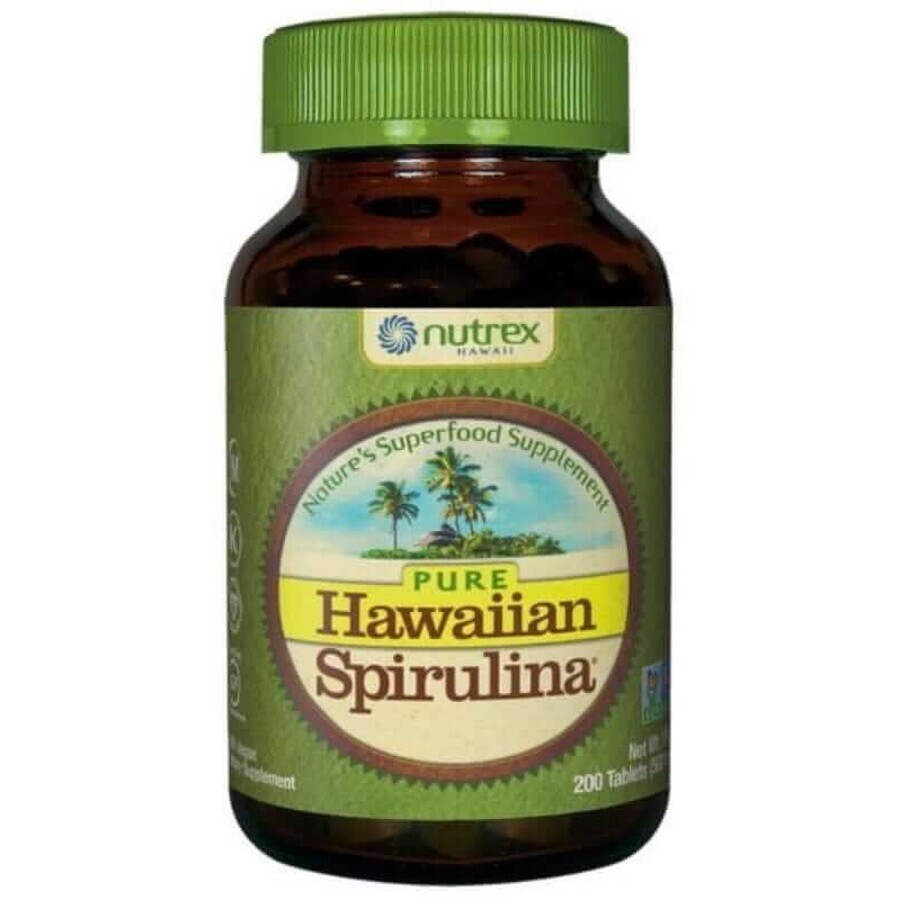 Spirulina Hawaii Pacifica 500 mg (200 tabletten) CyanoTech