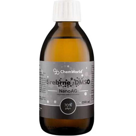 Argent DMSO 70% liquide 250ml ChemWorld