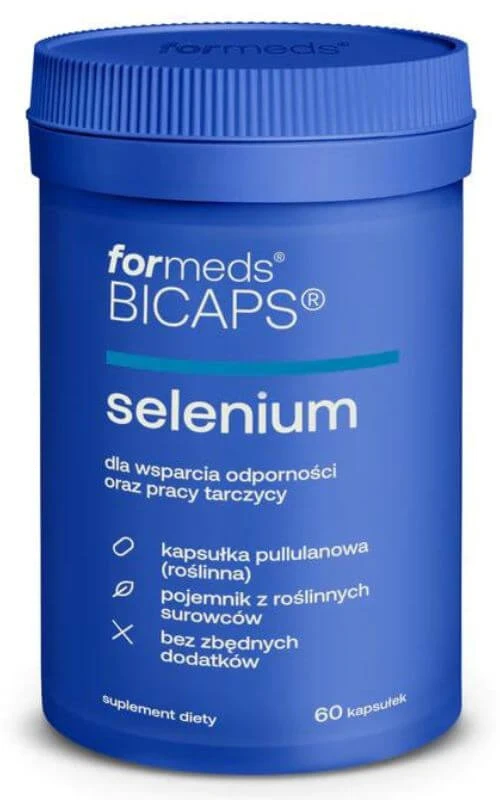 BICAPS SELENIUM 200 µg Selen 60 Kapseln. Formate