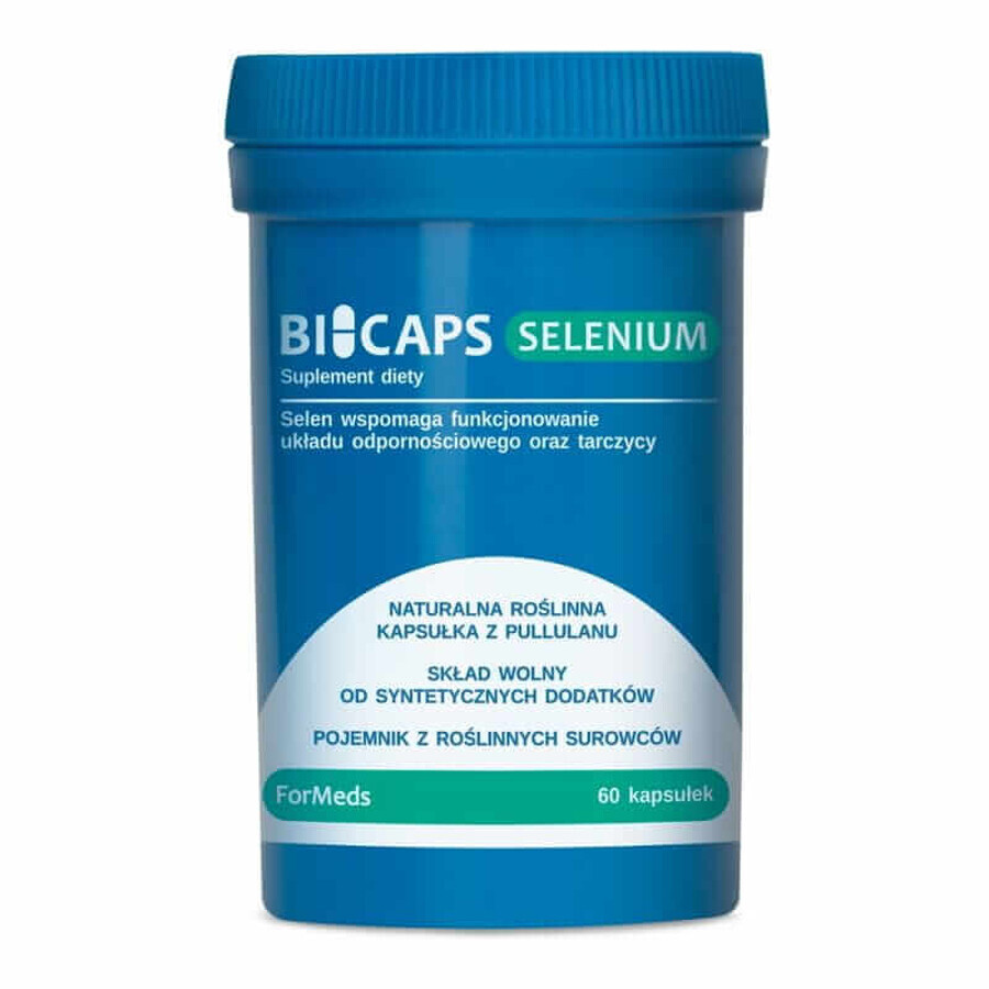 BICAPS SELENIUM 200 µg Seleniu 60 capsule. Formate