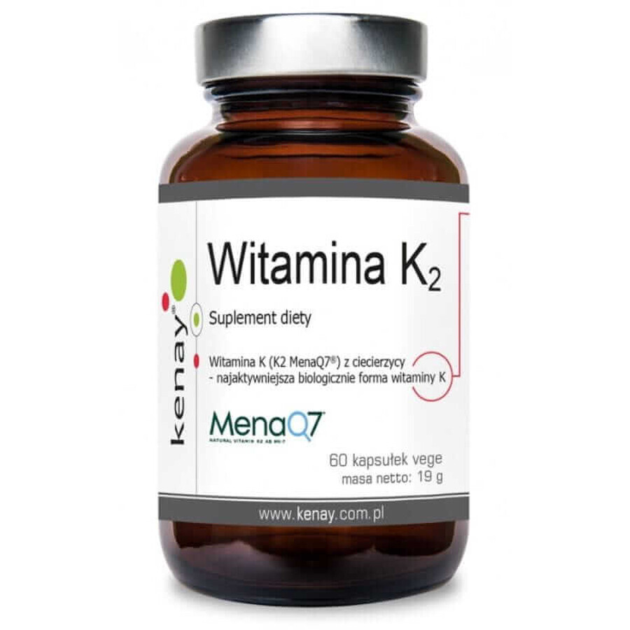 Vitamina K2 Mena Q7 dai ceci 60 caps NattoPharma