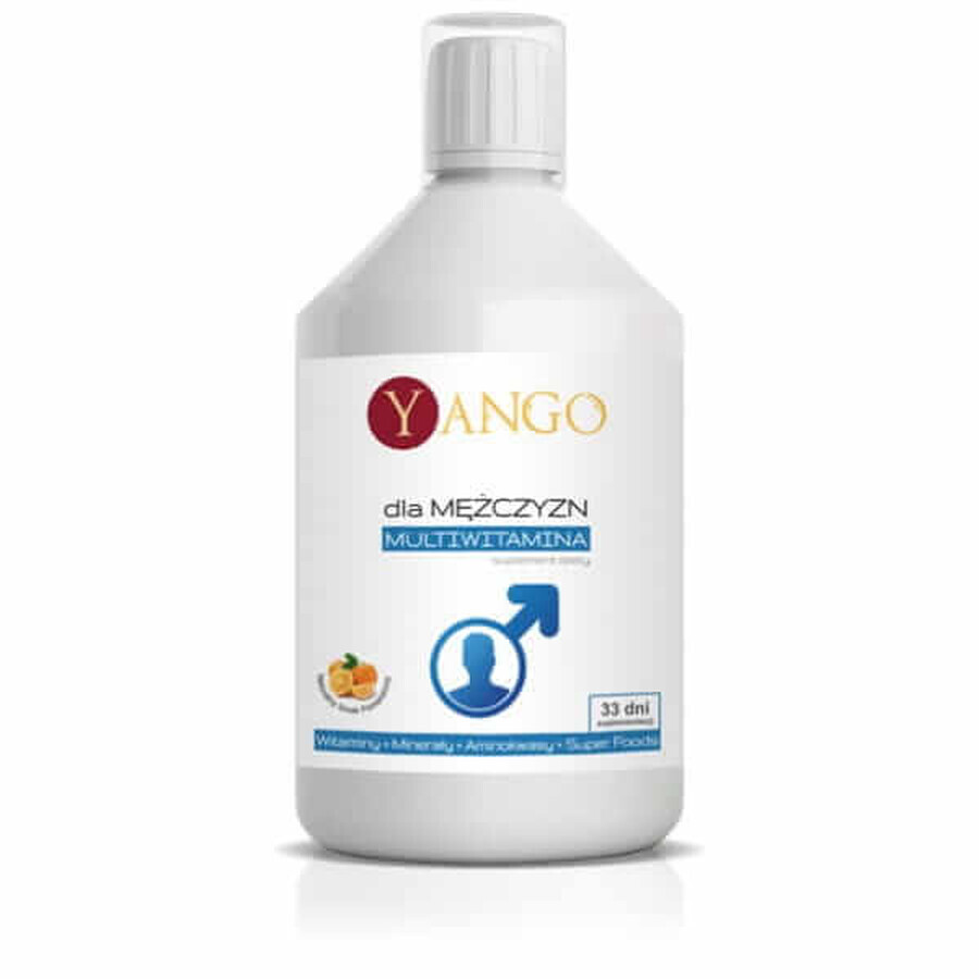 Flüssiges Multivitamin für Männer - 500 ml - Yango