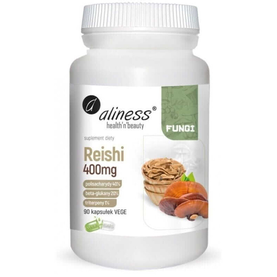 Reishi 400 mg, 90 Kapseln Aliness