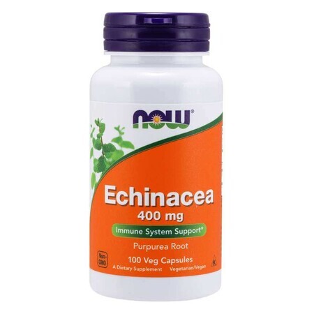 NOW Foods Echinacea (Sonnenhut) 400mg - 100 Kapseln