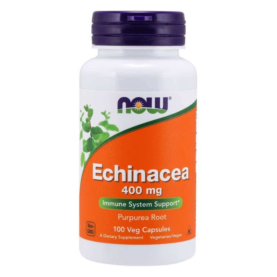 NOW Foods Echinacea (Sonnenhut) 400mg - 100 Kapseln