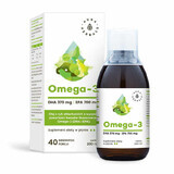 Omega-3 DHA 370 mg und EPA 700mg - 200 ml Aura Herbals