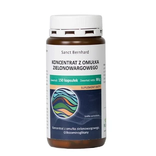 Grünlipp-Mollusken-Extrakt (500 mg) 150 Kapseln Sanct Bernhard