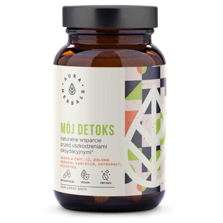 My Detox 60 capsules Aura Herbals