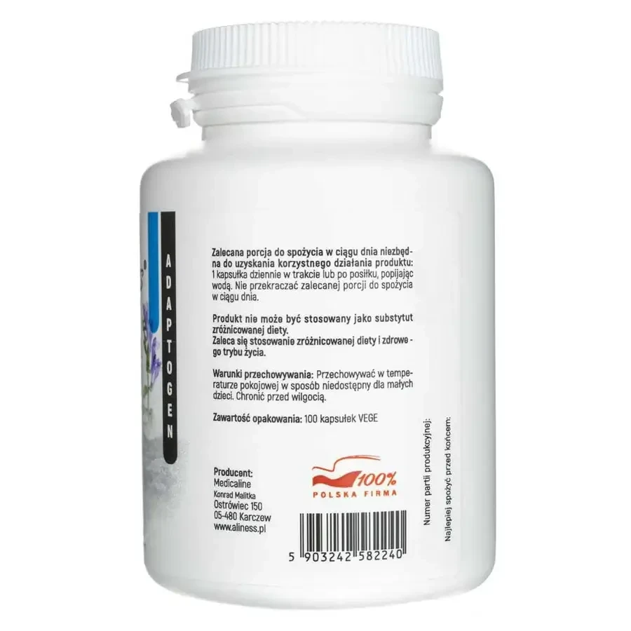 Baikal (Baikal Tiroida) Extract 85% 400 mg (100 capsule) Aliness