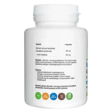 Baikal (Baikal Tiroida) Extract 85% 400 mg (100 capsule) Aliness