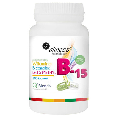 Vitamine B Complex B-15 Methyl 100 caps Aliness