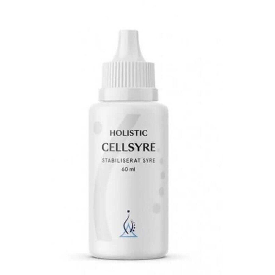 Moléculas de Oxígeno Activo Estabilizado Holistic Cellsyre pH Neutro 60ml