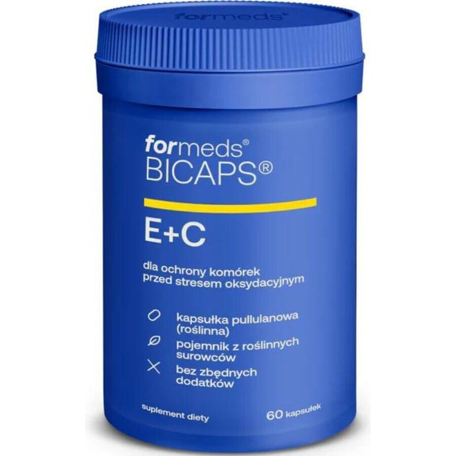 Bicaps E+C 60 capsules Vormen