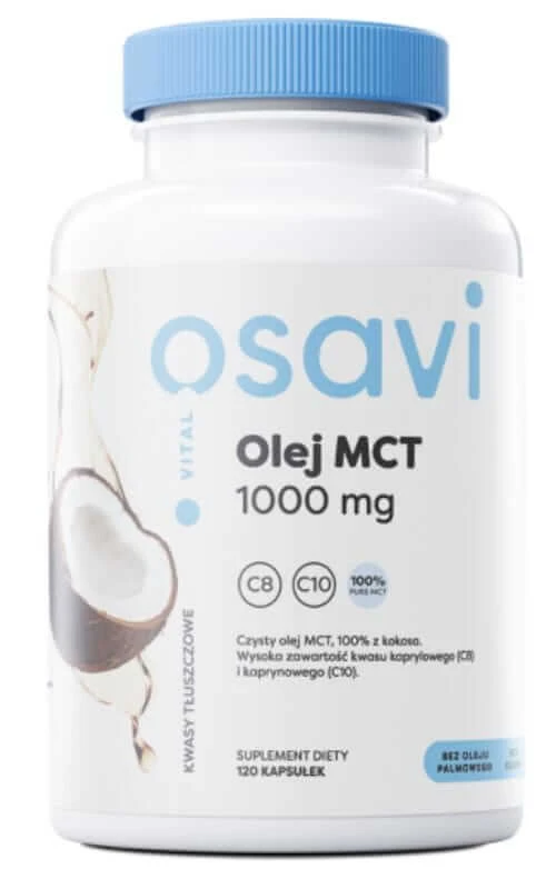 Osavi MCT-Öl 1000mg - 120 Weichkapseln