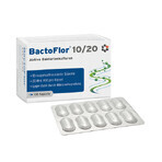 BactoFlor 10/20 100 gélules INTERCELL Pharma - probiotique