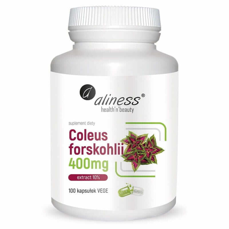 Ortica indiana Coleus forskohlii 400mg 100 capsule Aliness