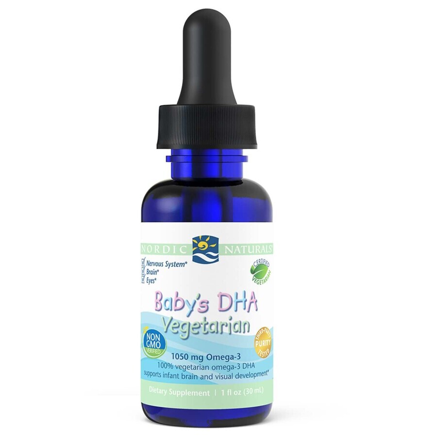 Baby's DHA Vegetarisch - DHA-Säuren für Kinder 30ml Nordic Naturals