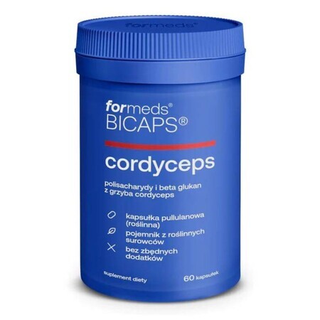 Bicaps Cordyceps 60 gélules - Formeds