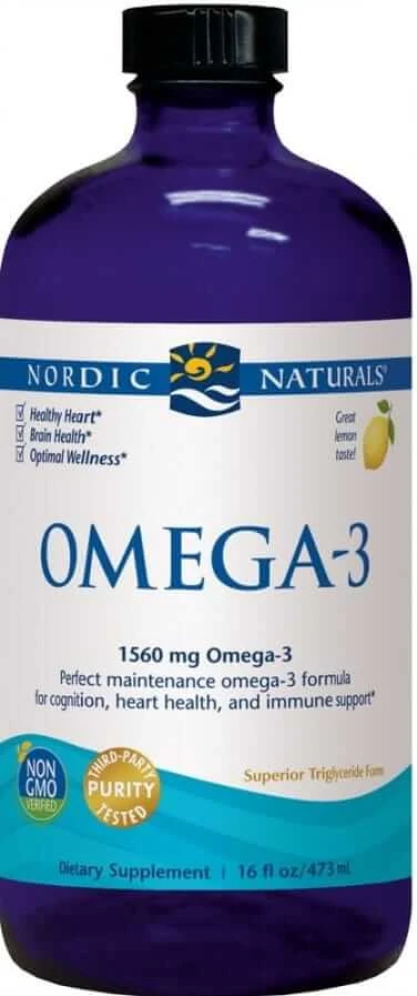 Nordic Naturals Omega-3 1560 mg EPA/DHA aus Tiefseefischen Zitrone 473 ml
