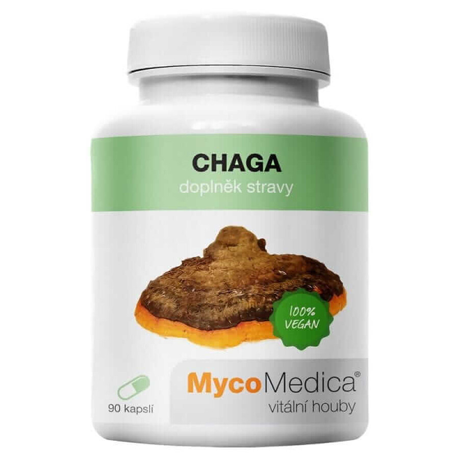 Chaga 30% Polysaccharid 90 Kapseln MycoMedica