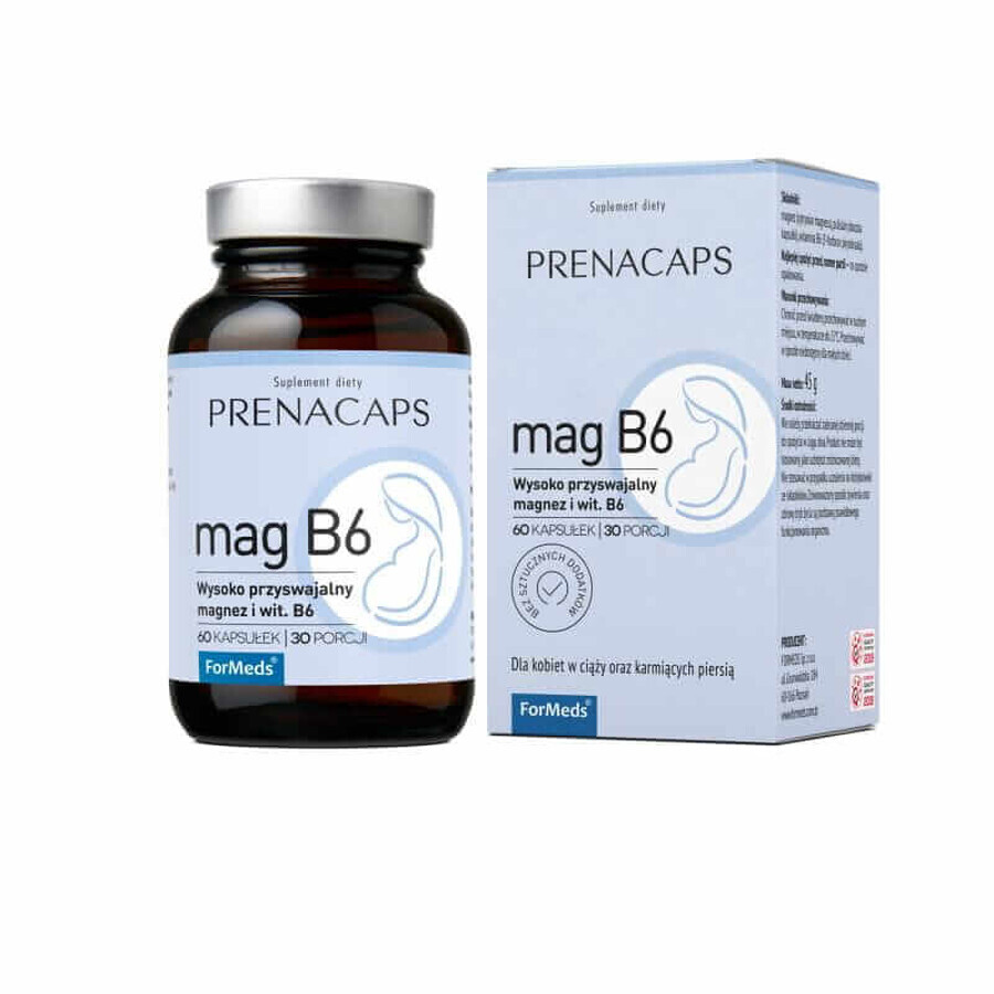 PRENACAPS mag B6, 60 Kapseln. ForMeds