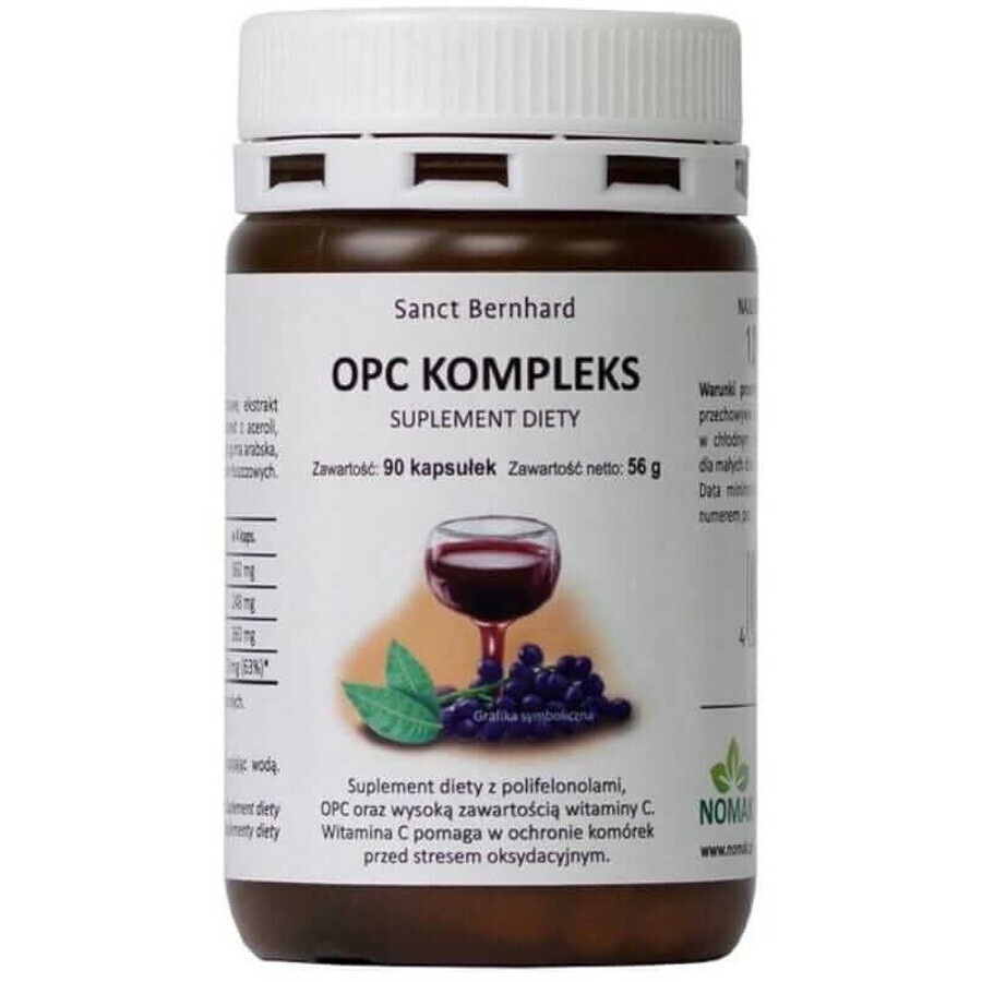 OPC Complex - polyphenols 90 capsules Sanct Bernhard