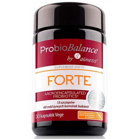 ProbioBalance FORTE ( 13 stammen/60 miljard ) 30 capsules Aliness