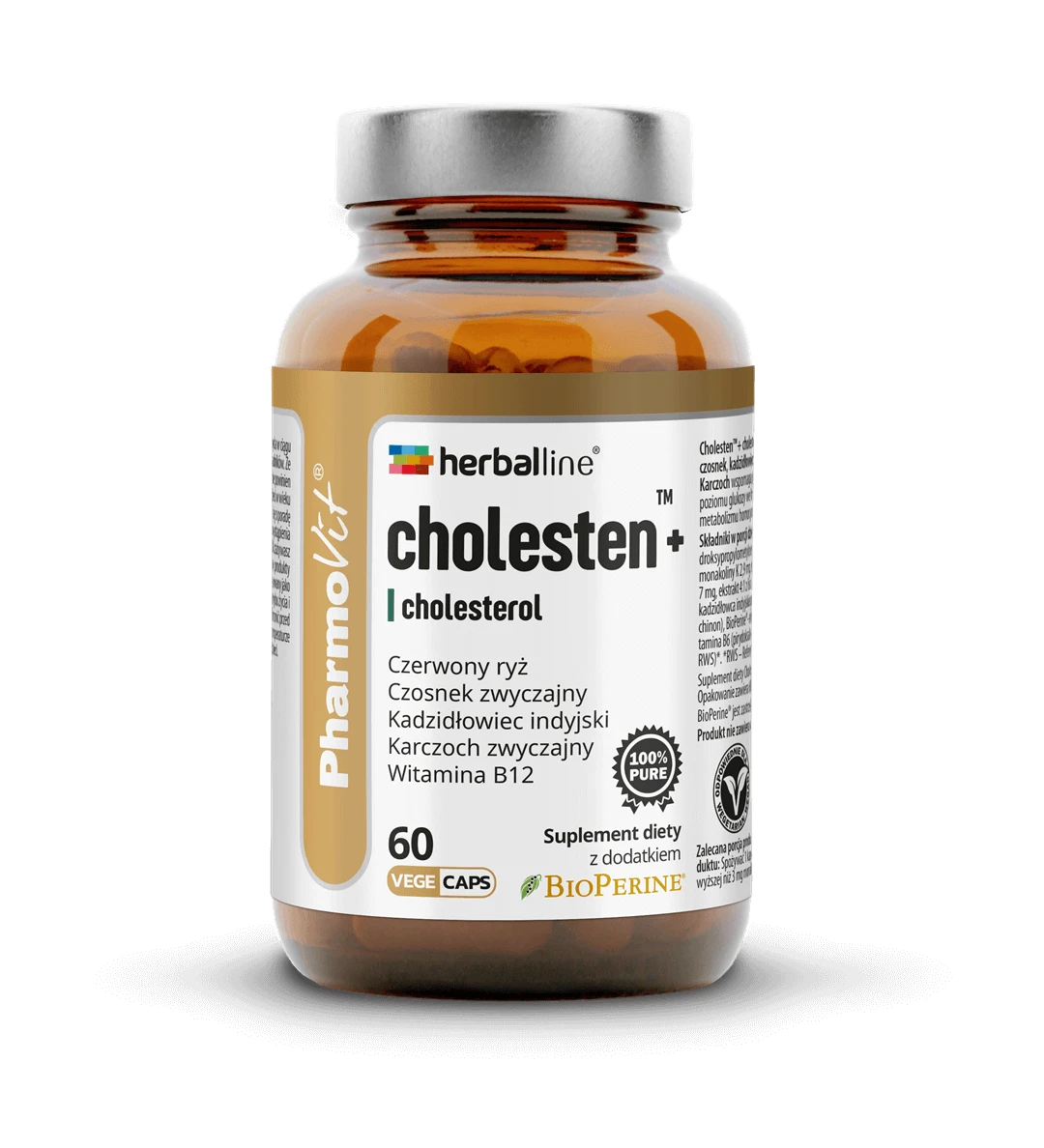 Herballine Cholesterin + Cholesterin 60 Kapseln
