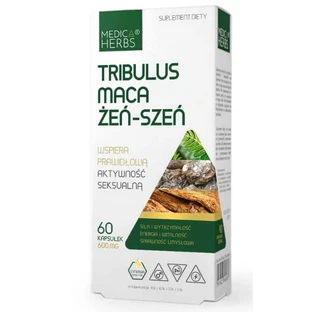 Tribulus Maca Ginseng 60 capsule Medica Herbs