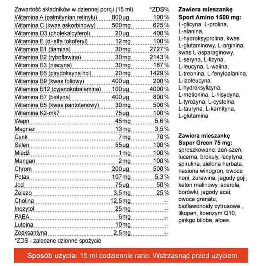 Sport Formula - Multivitaminico - 500ml YANGO