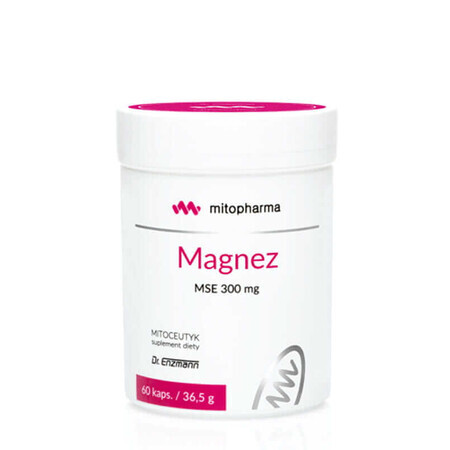 Magnesio MSE 300 mg Dr Enzmann Dr Enzmann 60 cápsulas