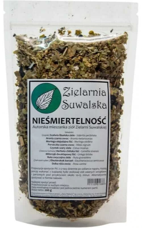 Kräuter Unsterblichkeit 200g Suwalska Zielarnia Suwalska