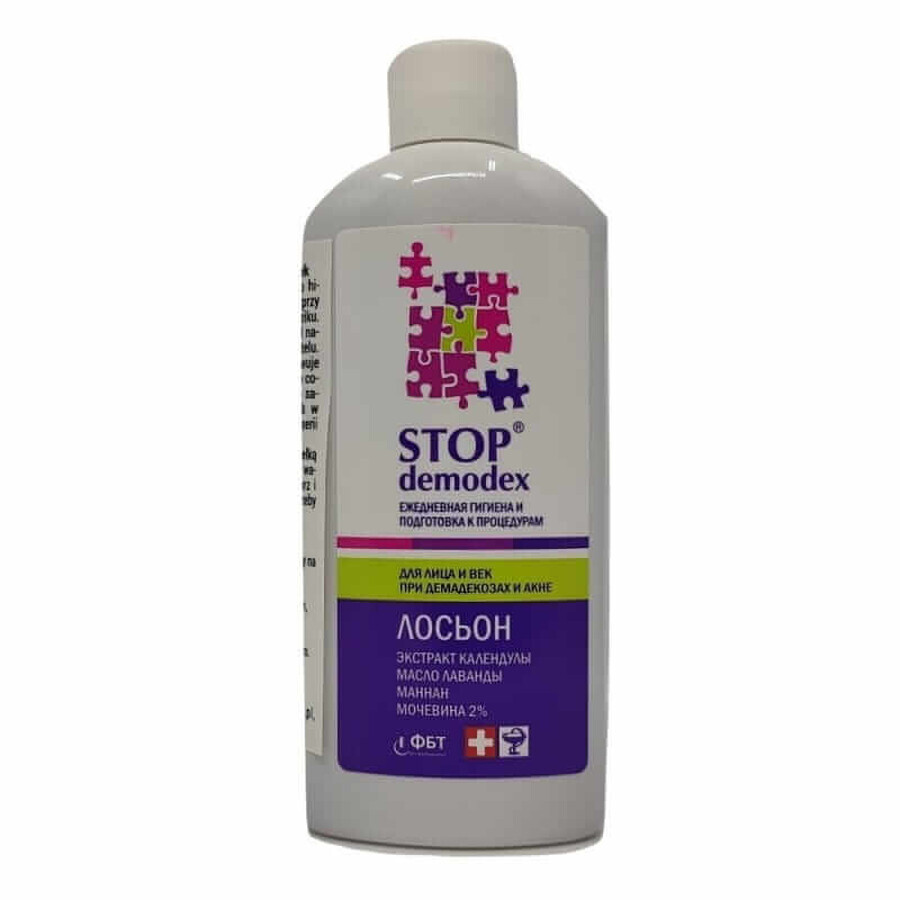 Stop Demodex Gesichtswasser und Augenlidwasser 150ml, Biosphere