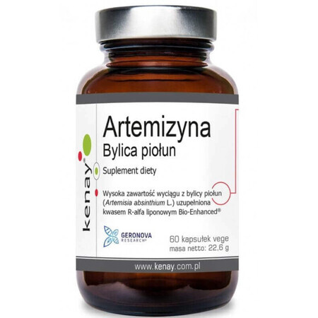 Artemisinina Artemisa + ácido R-alfa lipoico 60 cápsulas vegetales Kenay