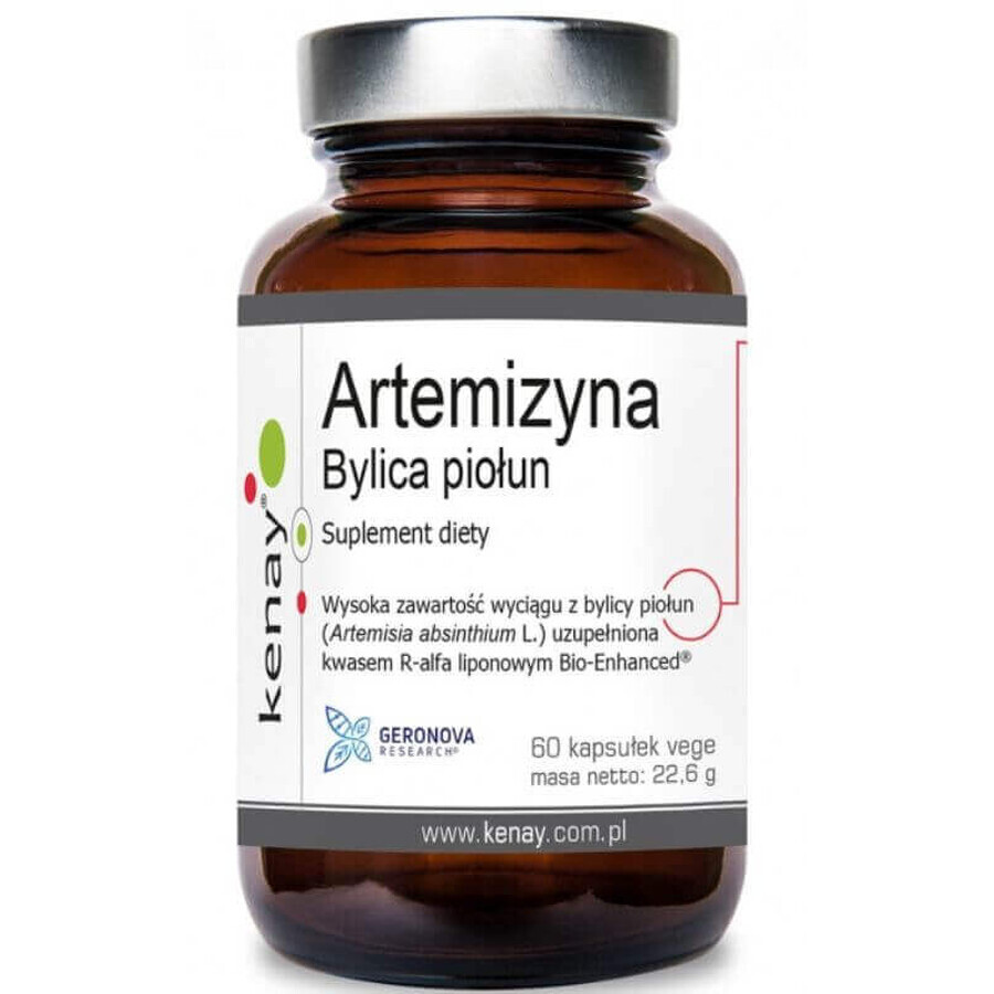 Artemisinina Artemisa + ácido R-alfa lipoico 60 cápsulas vegetales Kenay