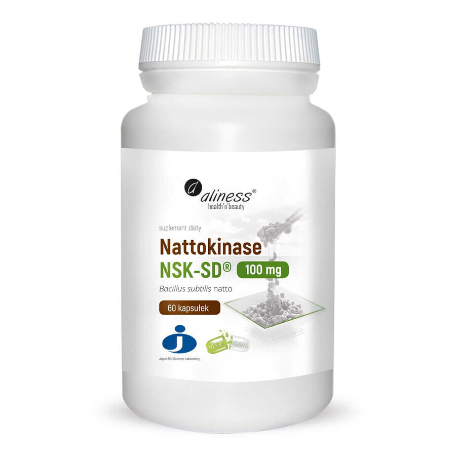 Nattokinase NSK-SD 100 mg 60 capsules Aliness