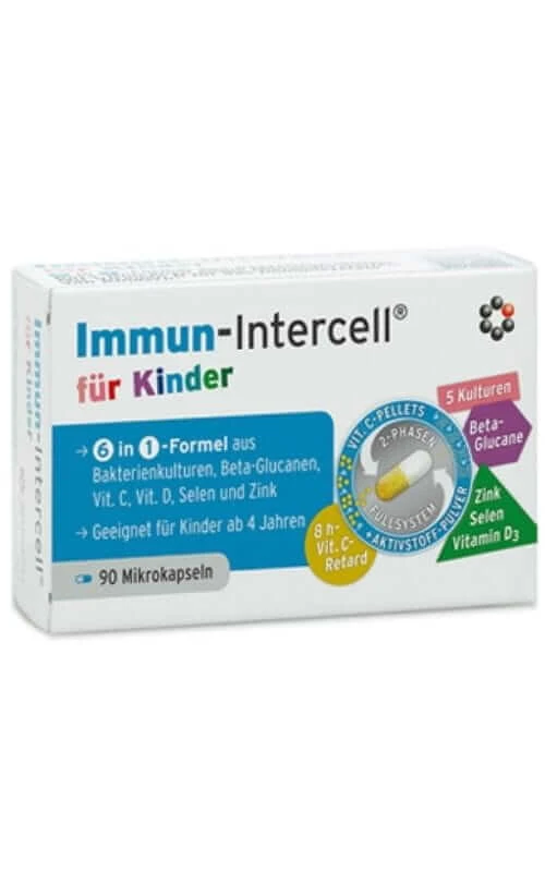 Immun-Intercell für Kinder 90 Mikrokapseln Intercell Pharma