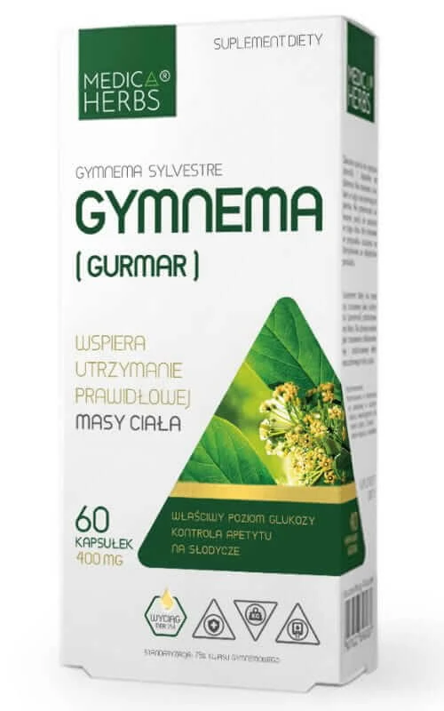 Gymnema (Gurmar) 400mg, 60 Kapseln Medica Herbs